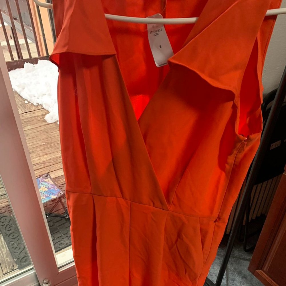 Banana republic size 6 Jumpsuits orange color